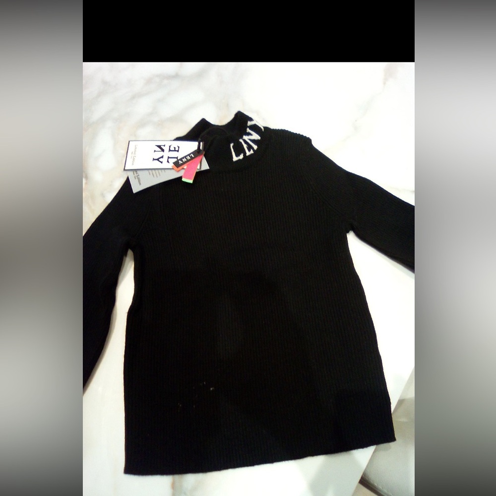 Limited edition kids black turtleneck